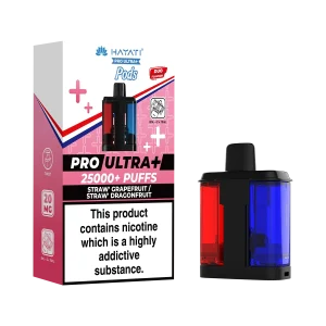 Straw' Grapefruit / Straw' Dragonfruit Hayati Pro Ultra Plus Refill Pack