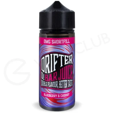 Blueberry Cherry Shortfill E-Liquid by Drifter Bar Juice 100ml