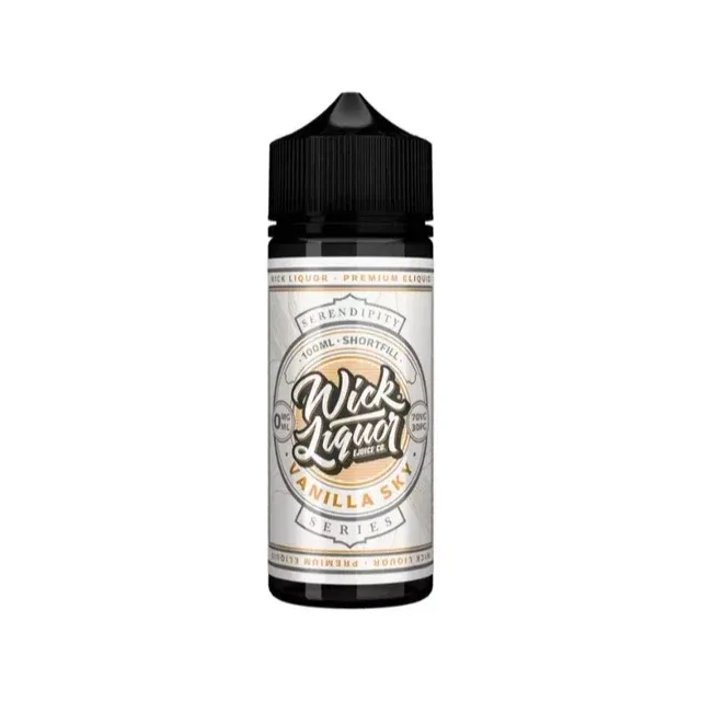 Wick Liquor Serendipity Shortfill 100ml - Vanilla Sky