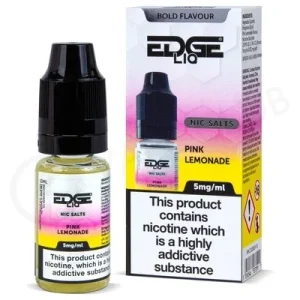 Pink Lemonade Nic Salt E-Liquid by Edge Liq