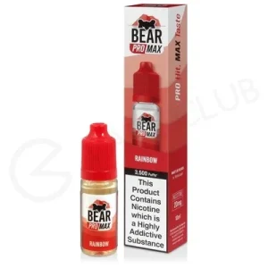 Rainbow Nic Salt E-Liquid by Bear Pro Max