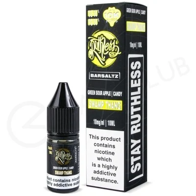 Swamp Thang Nic Salt E-Liquid by Ruthless