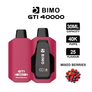 BIMO GTI 40000 Puffs Bulk Buy Rechargeable 40K Disposable Vapes Wholesale