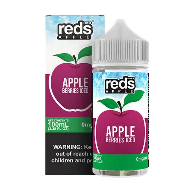 Reds Apple E-Juice - Berries Iced 100ml