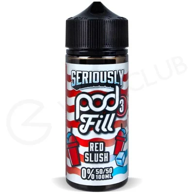 Red Slush Shortfill E-Liquid by Seriously Pod Fill 3 100ml