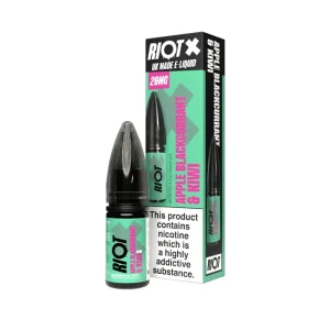 Apple Blackcurrant & Kiwi Nic Salt by Riot X