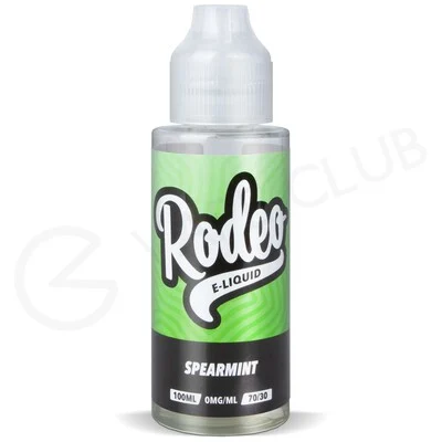 Spearmint Shortfill E-liquid by Rodeo 100ml