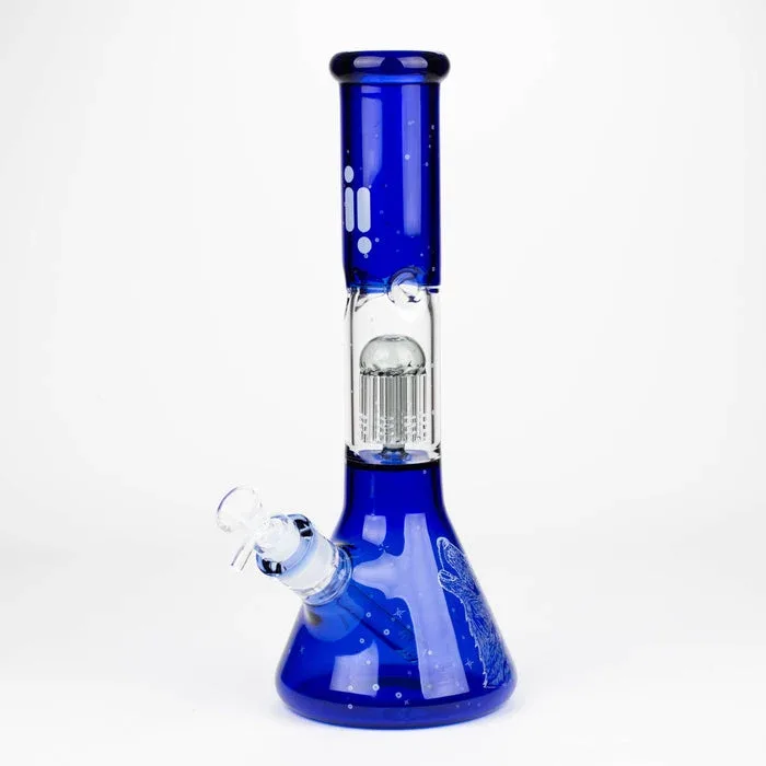 Infyniti Untamed 14" 7mm Classic Beaker Water Bong - Wolf - Image 2