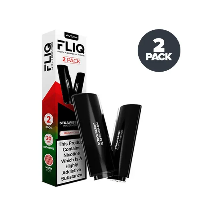 Strawberry Watermelon Avomi Fliq Prefilled Pods