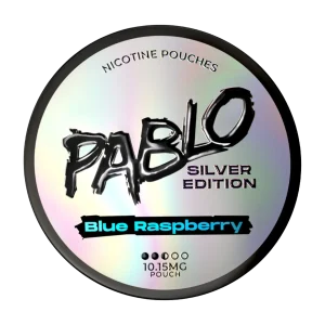 Blue Raspberry Pablo Silver Edition Nicotine Pouches