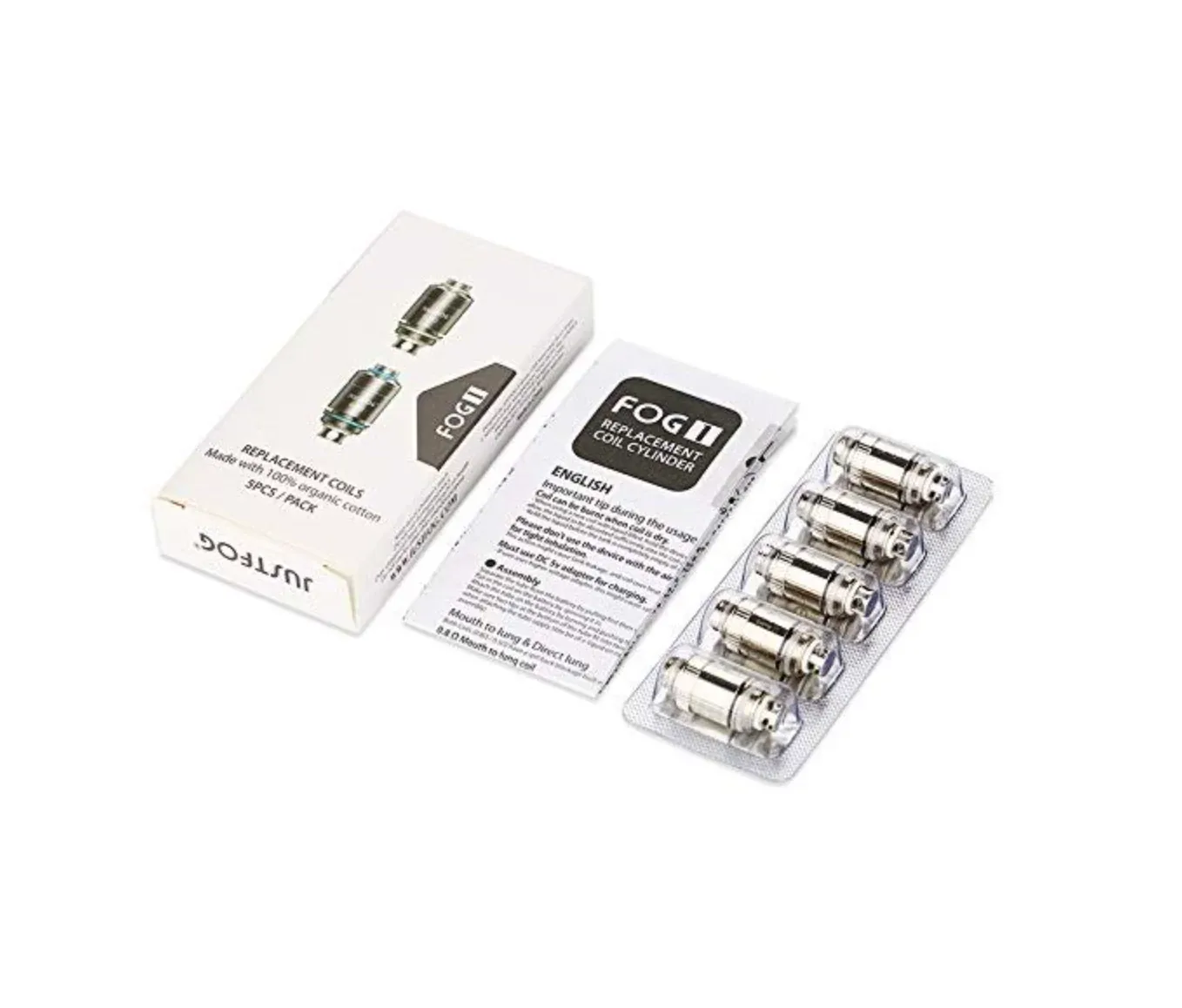 Justfog Fog1 Replacement Organic Cotton Coils - Image 2