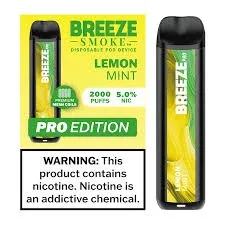 BREEZE PRO 2K PUFFS LEMON MINT