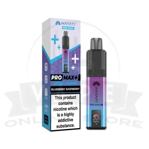 Blueberry Raspberry Hayati Pro Max Plus 6000 Puffs Pod Kit