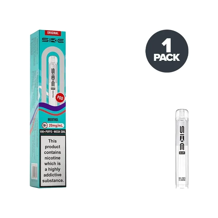 Menthol SKE Bar 600 Prefilled Pods