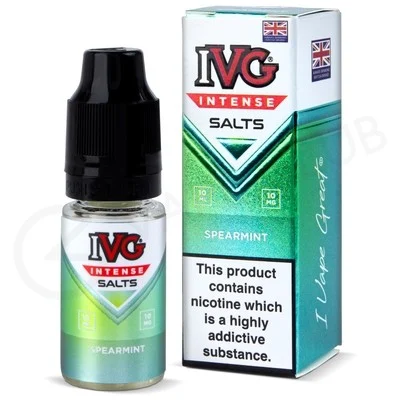 Spearmint E-Liquid by IVG Intense Salts