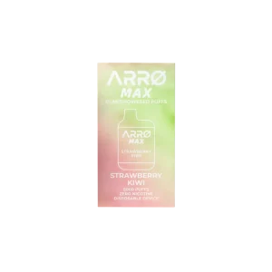 ARRØ MAX Zero Nicotine Vape – Strawberry Kiwi – ARRØ Brand
