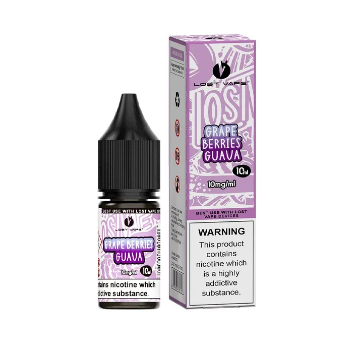 Grapes Berries Guava Nic Salt E-Liquid by Lost Vape