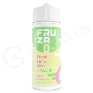 Fresh Lime Zest Shortfill E-Liquid by Fruza 100ml