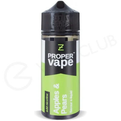 Apple & Pears Shortfill E-Liquid by Proper Vape 100ml