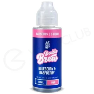 Blueberry & Raspberry Shortfill E-Liquid by Double Brew Bar Series 100ml