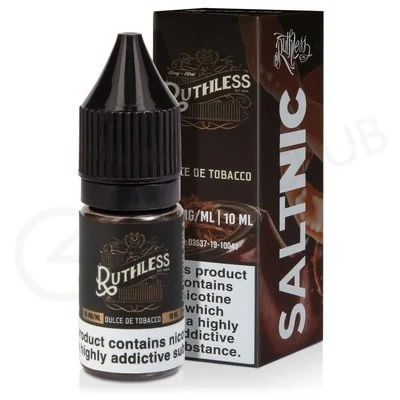 Dulce De Tobacco Nic Salt E-Liquid by Ruthless