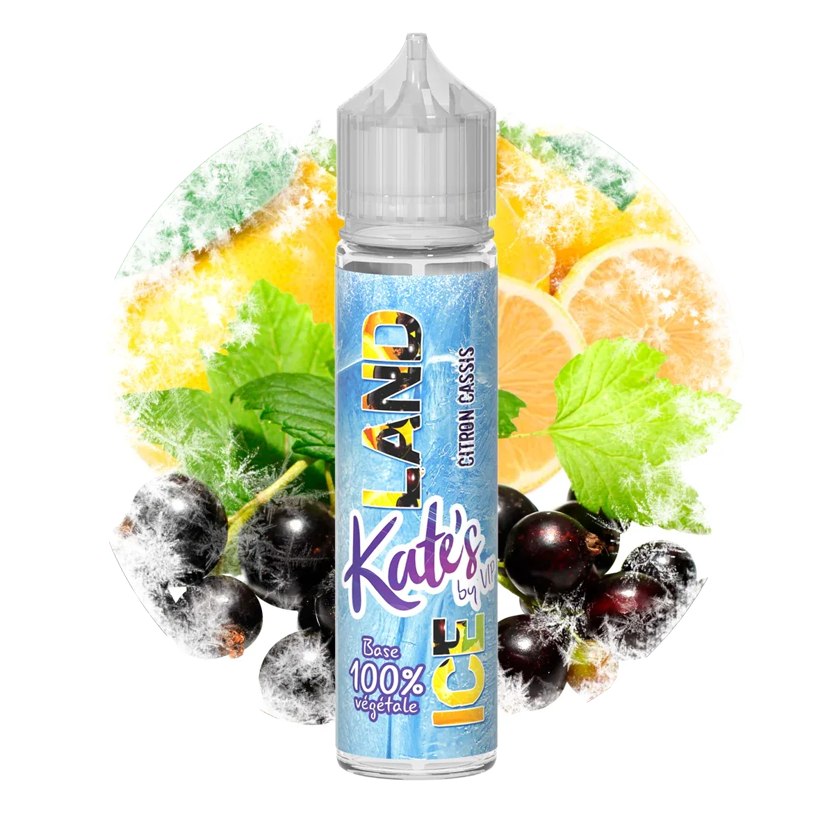 Lemon Blackcurrant Kate's Ice Land 50ml shake and vape e-liquid