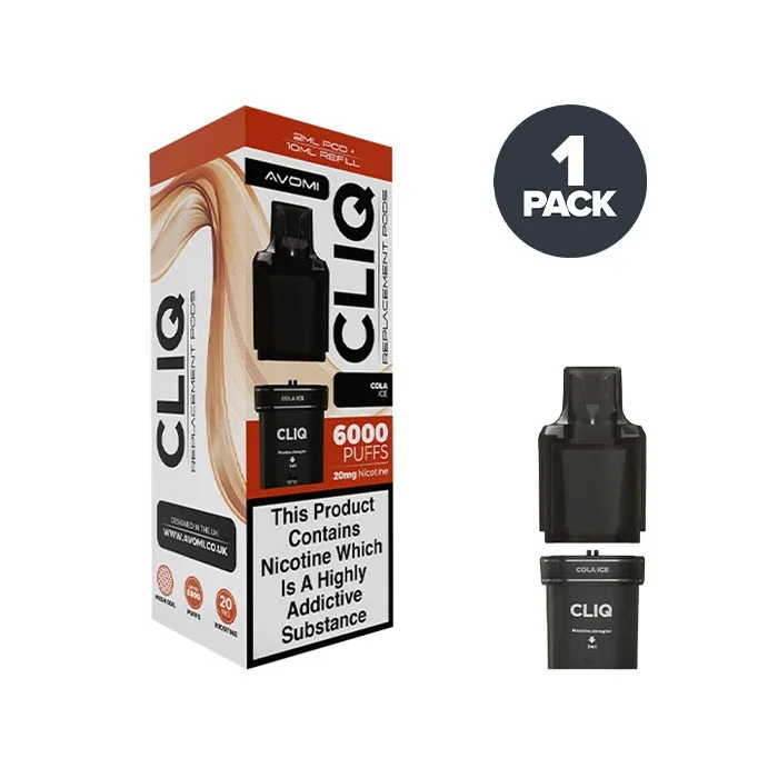 Cola Ice Avomi Cliq 6000 Prefilled Pods