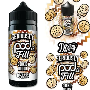 Cookie Dough by Seriously Pod Fill 100ml