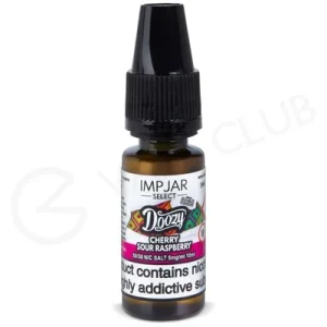 Cherry Sour Raspberry Nic Salt E-Liquid by Imp Jar Select & Doozy