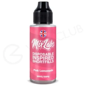 Pink Lemonade Shortfill E-Liquid by Mix Labs 100ml