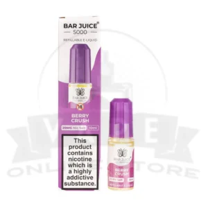 Berry Crush Bar Juice 5000 Nic Salt E-Liquid | 5 for £10