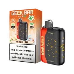 GEEK BAR PULSE X 5% NIC 25,000 PUFFS VAPE (BLUEBERRY JAM - JAM EDITION) - Image 2