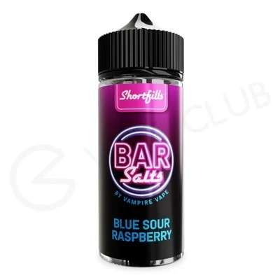 Blue Sour Raspberry Shortfill E-Liquid by Bar Salts 100ml