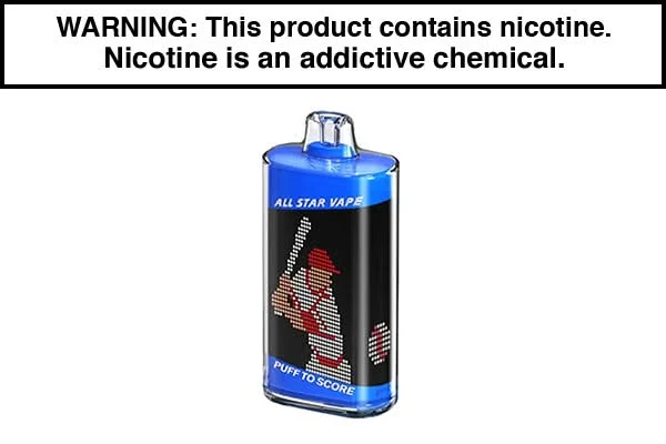 ALL STAR 30K DISPOSABLE VAPE – 30,000 PUFFS