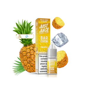 Just Juice Bar Pineapple 10ml Nic Salt – Tropical, Sweet, Smooth