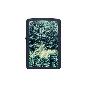 Zippo Lighter - Navy Matte Design