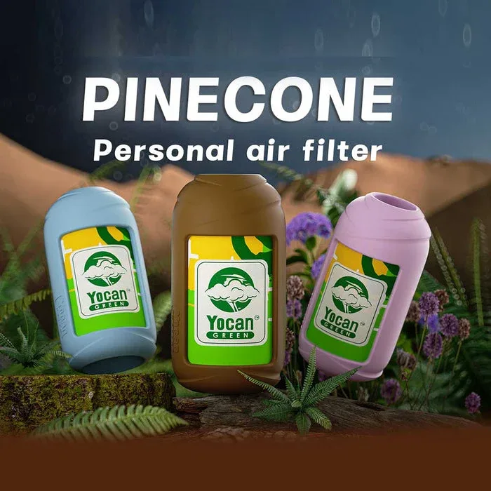 Yocan Green PINE CONE Personal Air Filter - Image 2