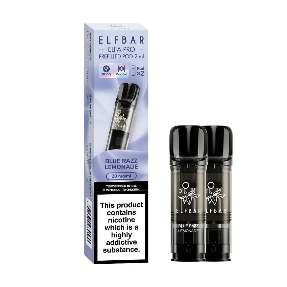 Elfa Pro Pods Twin Pack - Blue Razz Lemonade