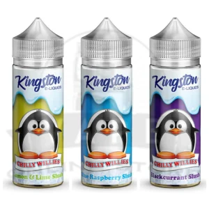 Kingston Chilly Willies Range Shortfill 100ml E-Liquid