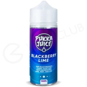 Blackberry Lime Shortfill E-Liquid by Pukka Juice 100ml
