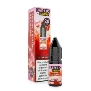 Zeus Juice Bar LIQ Salts Rhubarb Sour Cherry 10ml Nic Salt
