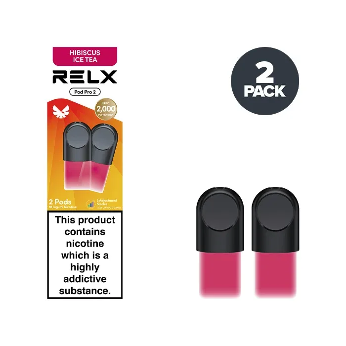 Hibiscus Ice Tea RELX Pod Pro 2 Prefilled Pods