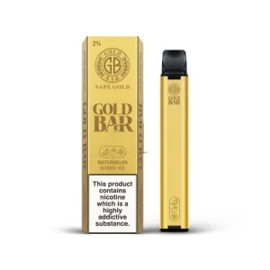 Gold Bar Disposable Vape - Watermelon Citrus Ice