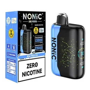 NONIC Blue Razz Ice 25K ZERO Nicotine Disposable