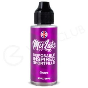 Grape Shortfill E-Liquid by Mix Labs 100ml
