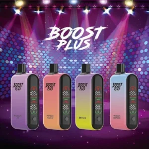 BOOST PLUS 5% NICOTINE 20,000 PUFFS DISPOSABLE VAPE 25ML