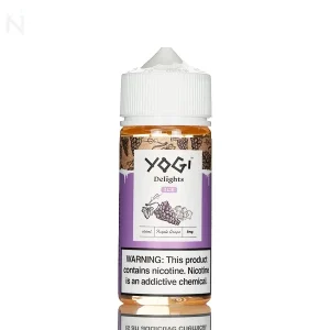 Yogi Delights E-Liquid - Purple Grape Ice - 100mL