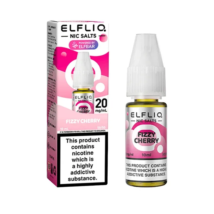 ELFLIQ Fizzy Cherry 10ml Nicotine Salt E-Liquid