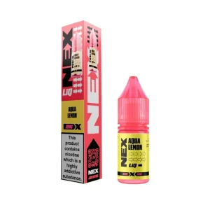 Aqua Lemon Nic Salt E-Liquid by NexLiq