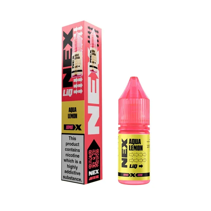 Aqua Lemon Nic Salt E-Liquid by NexLiq